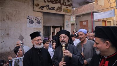 البطريرك الأنبا إبراهيم إسحق يلتقي خدام إيبارشية أبوقرقاص