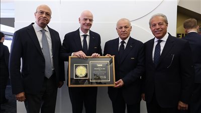 إنفانتينو يكرم مصر بدرع كأس العالم 2026 يحمل اسم الرئيس السيسي