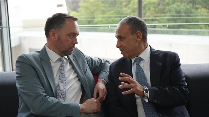 وزيرا خارجية مصر وبلجيكا