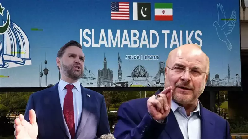 قاليباف وجي دي فانس