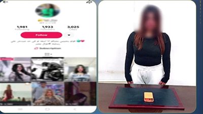 ضبط التيك توكر غزالة لنشرها محتوى خادش للحياء في الجيزة
