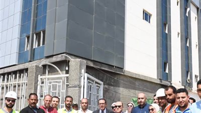 محافظ الغربية يتفقد مستشفى السنطة الجديد ويوجه بتسريع معدلات العمل