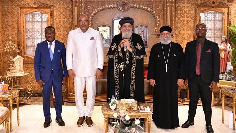  البابا تواضروس يستقبل