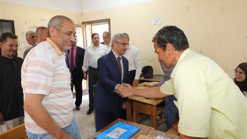 محافظ بنى سويف بجولة