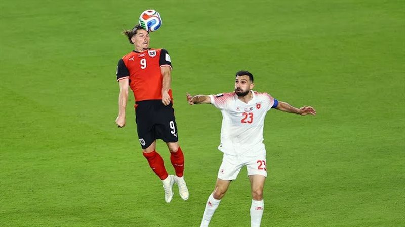 مباراة النمسا والأردن