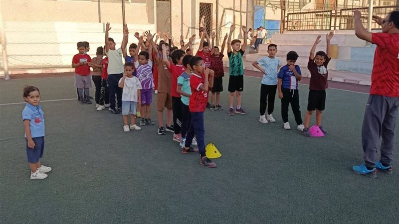 جانب من التدريب