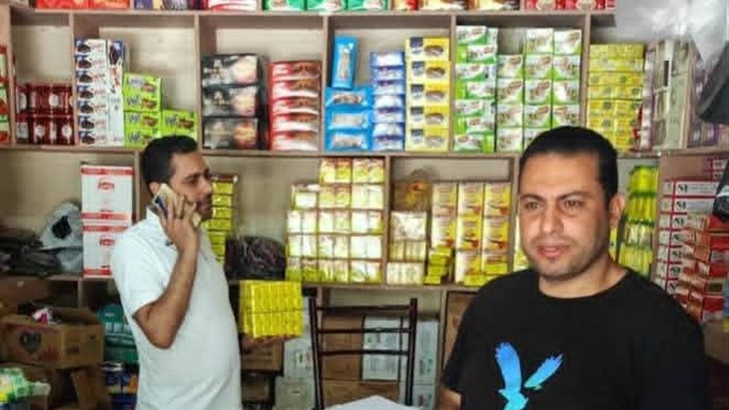 ضبط 1200 قطعة شوكولاتة