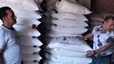 ضبط 4 أطنان أسمدة كيماوية مدعمة ومحظور تداولها بمركز مطوبس في كفرالشيخ