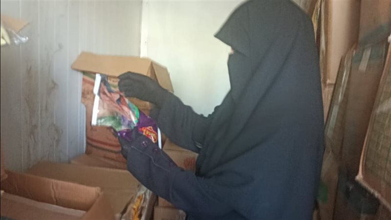 جانب من المضبوطات