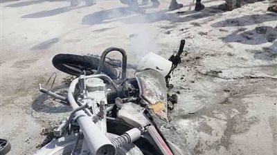 السيطرة على حريق دراجتين ناريتين بالسويس قبل امتداده للمحال التجارية 