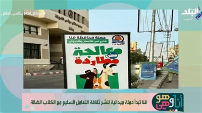محافظة قنا تطلق حملة ميدانية لنشر ثقافة التعامل السليم مع الكلاب الضالة