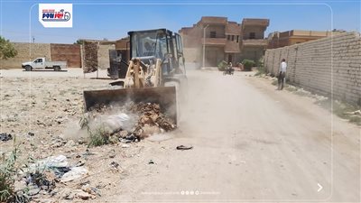 حملات مكثفة للنظافة ورفع الإشغالات وتحسين المظهر الحضاري بإطسا ويوسف الصديق
