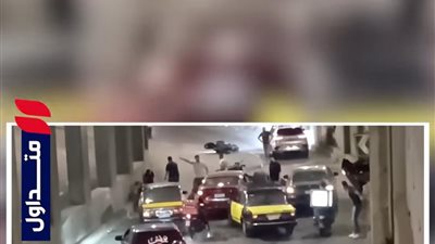 سلم يا رب سلم.. شاهد لحظة وقوع حادث دراجة نارية داخل نفق 45 بالإسكندرية