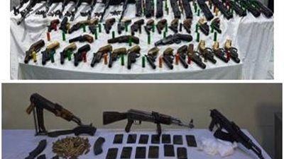 مصرع عنصرين جنائيين وضبط طن مخدرات بقيمة 140 مليون جنيه في ضربات أمنية بعدة محافظات