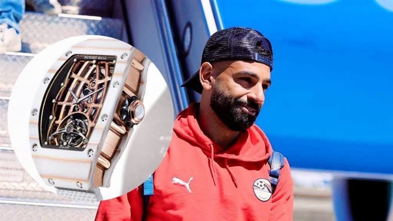ساعة محمد صلاح 