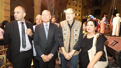 محافظ القاهرة يشهد مهرجان الطبول ويؤكد دعم الفنون والتراث