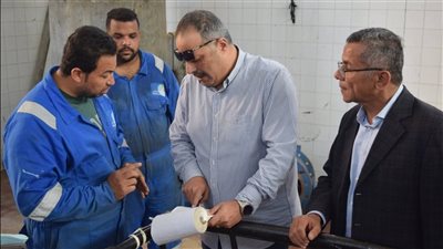  استمرار تطهير مآخذ محطات مياه الشرب بمحافظات السويس والإسماعيلية وبورسعيد
