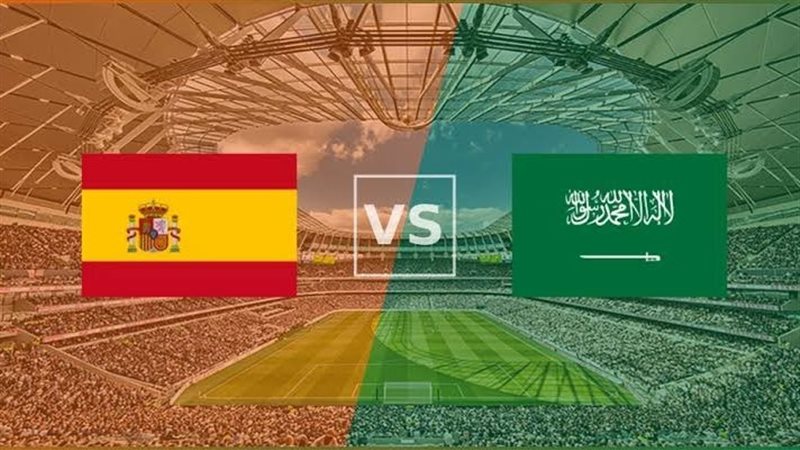 Spain vs Saudi Arabia live