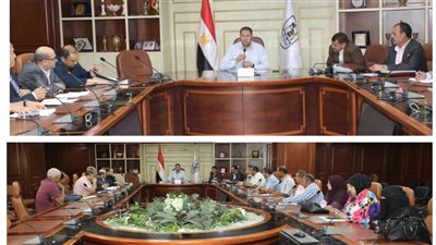 بنى سويف: بحث حوكمة وتحصيل مستحقات شركة الكهرباء لدى الوحدات المحلية 