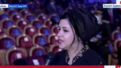 أرملة المقدم عبد الرحمن عادل: شكرا للرئيس السيسي على دعمه لأسر الشهداء
