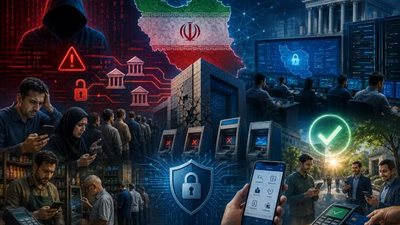 هجوم سيبراني يستهدف أنظمة البنوك في إيران ويعطل خدمات الدفع الإلكتروني