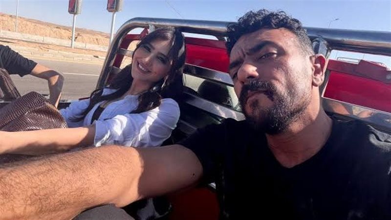 أحمد العوضي ومي عمر