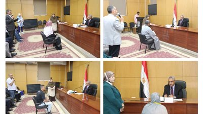حلول لمشكلات الرى والمياه وصرف إعانات.. اللقاء المفتوح لمحافظ بنى سويف
