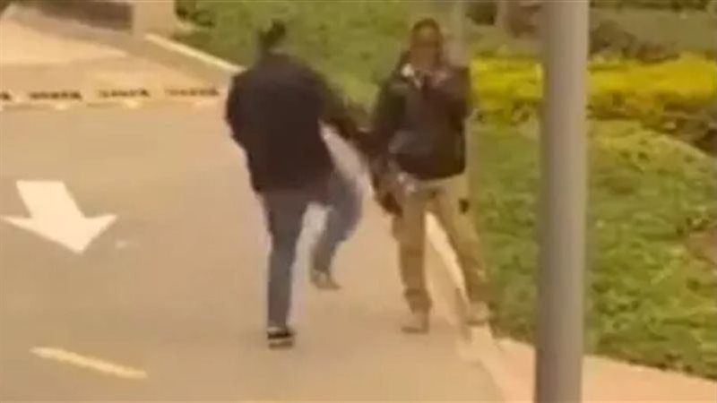 محاكمة المتهم بالتعدى
