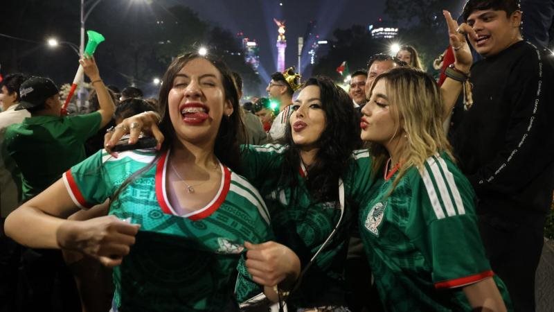 مشجعي منتخب المكسيك