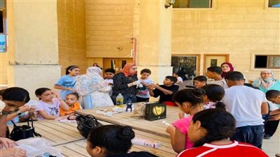 معهد بحوث وتكنولوجيا النسيج ينظم قافلة توعوية لتنمية مهارات الأطفال 