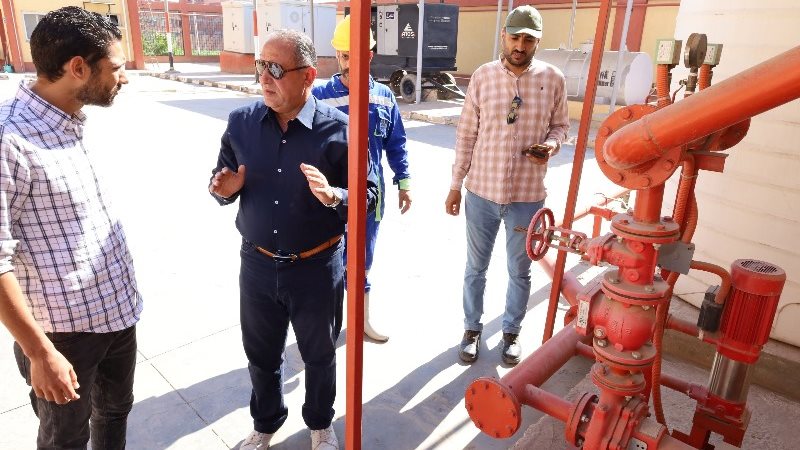 جانب من الجولة التفقدية