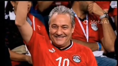 أحمد الفيشاوي ينشر فيديو لوالده بالذكاء الاصطناعي:  كان بيحب الكورة 