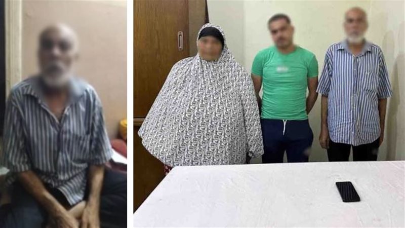 المتهمون عقب القبض
