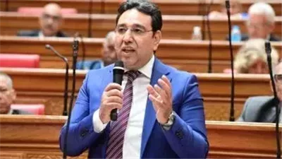 محسب يتقدم بطلب إحاطة بشأن أزمة كسر خط المياه الرئيسي بمدينة أكتوبر الجديدة