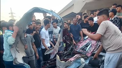 النيابة تأمر بتفريغ كاميرات المراقبة في حادث تصادم الوراق لكشف ملابساته