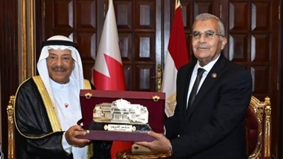 رئيس مجلس الشيوخ يستقبل رئيس مجلس الشورى البحرين ..صور