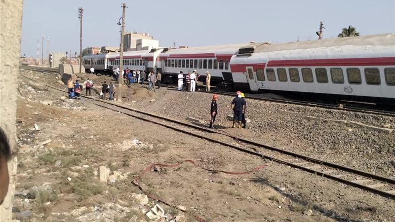 العربات الخارجة على القطار 