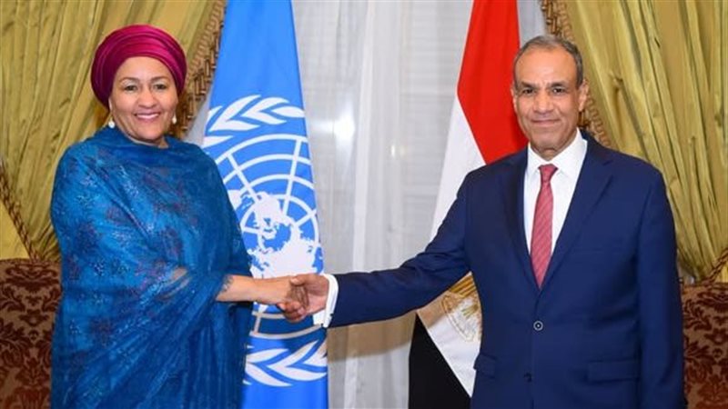 وزير الخارجية ونائبة