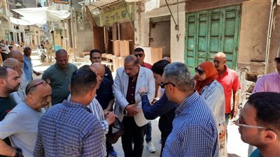 شركة مياه دمياط تواصل إحلال وتجديد شبكة شارع عبد الرحمن لتحسين الخدمة