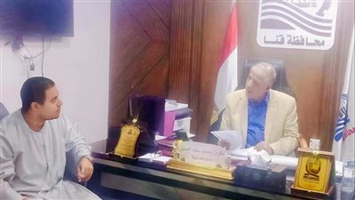 مدير تعليم قنا يستقبل النائب أحمد العويضي لبحث ملفات التعليم ودعم جهود التطوير
