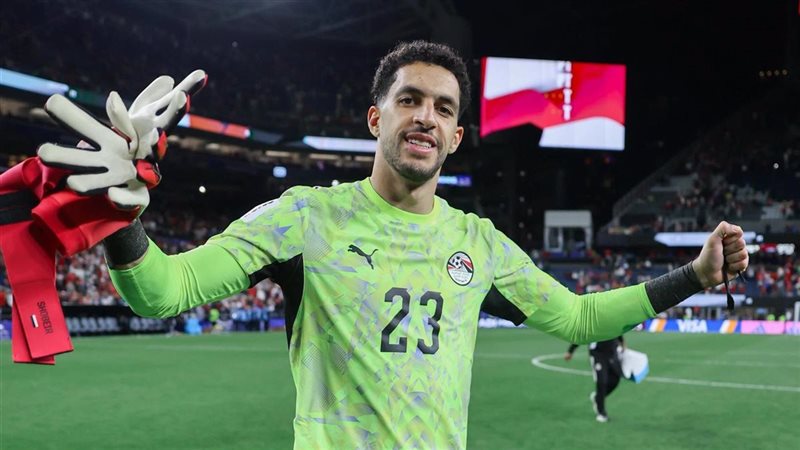 مصطفى شوبير مع منتخب