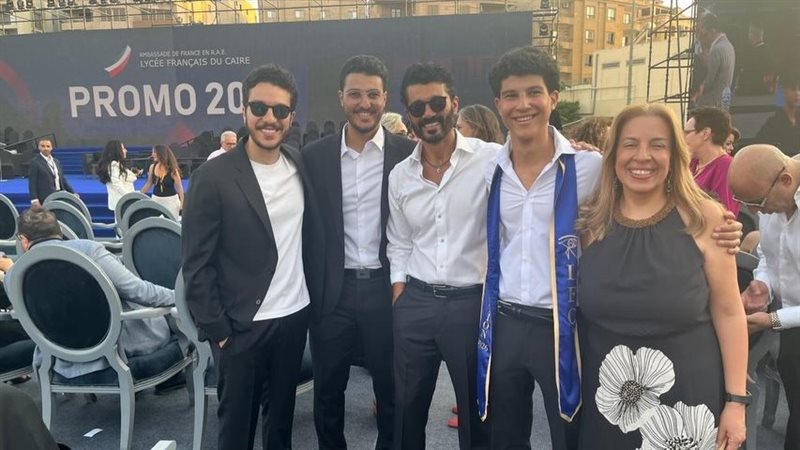 تخرج زياد نجل خالد