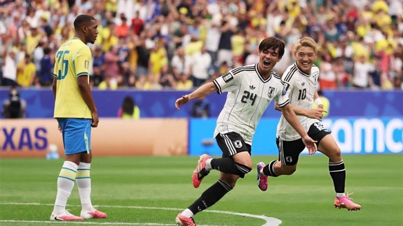 مباراة البرازيل واليابان