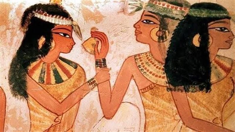 مشهد من مقبرة مصرية