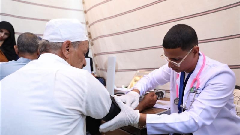 جانب من القافلة 