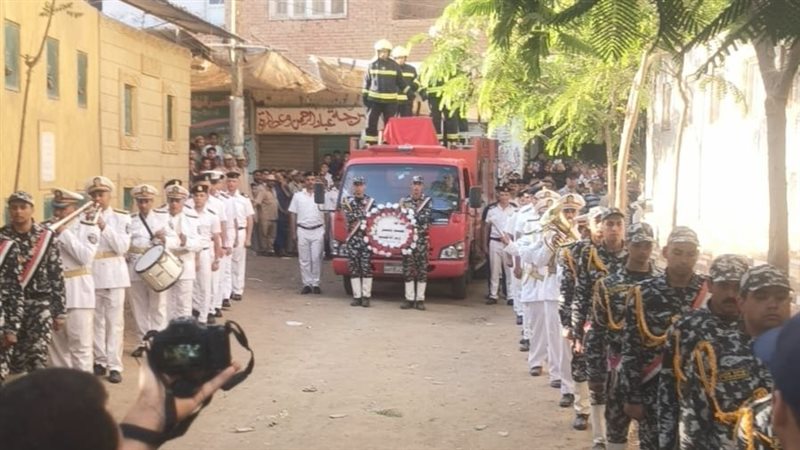 جانب من الجنازة 