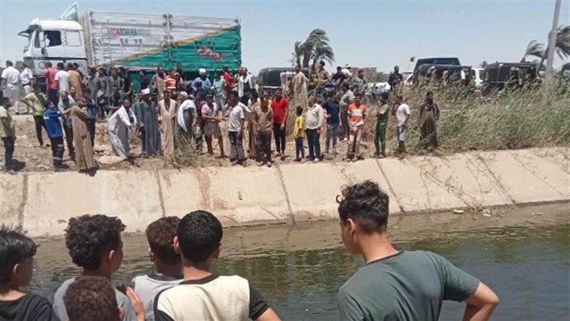 حادث تروسيكل ترعة