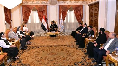  البابا تواضروس الثاني يستقبل وفد الهيئة العليا لمؤسسات راهبات 