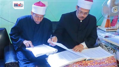 مدير الدعوة بأوقاف الفيوم يواصل جولاته المرورية على مقارالإدارات لمتابعة العمل