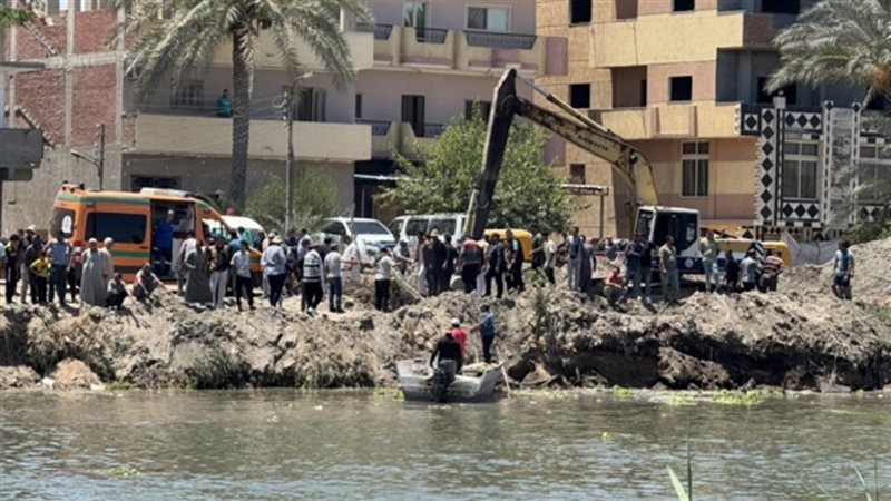غرق سائق كراكة بعد